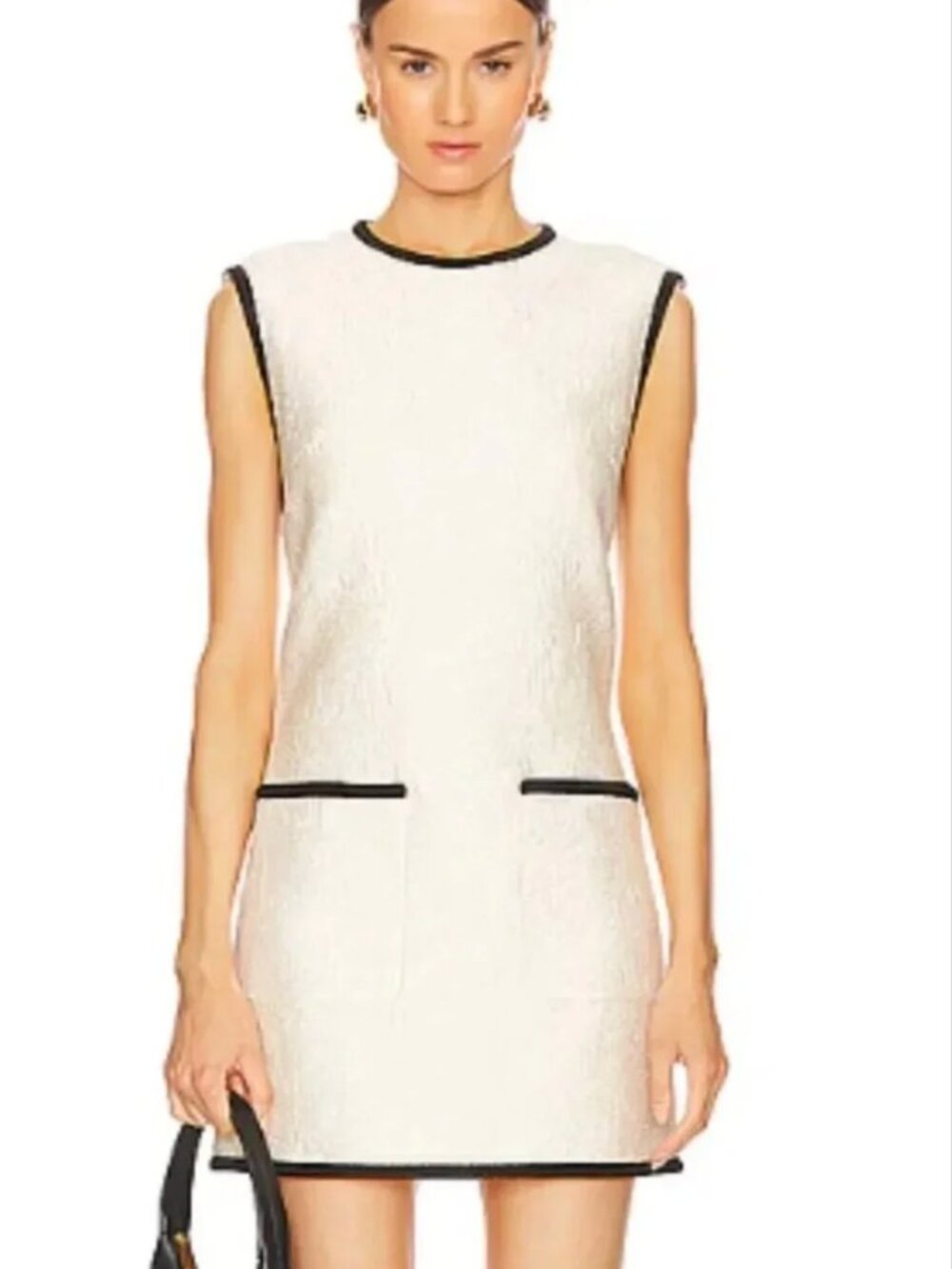 NWOT Veronica Beard Ravena Ecru Jacquard Mini Dress Size